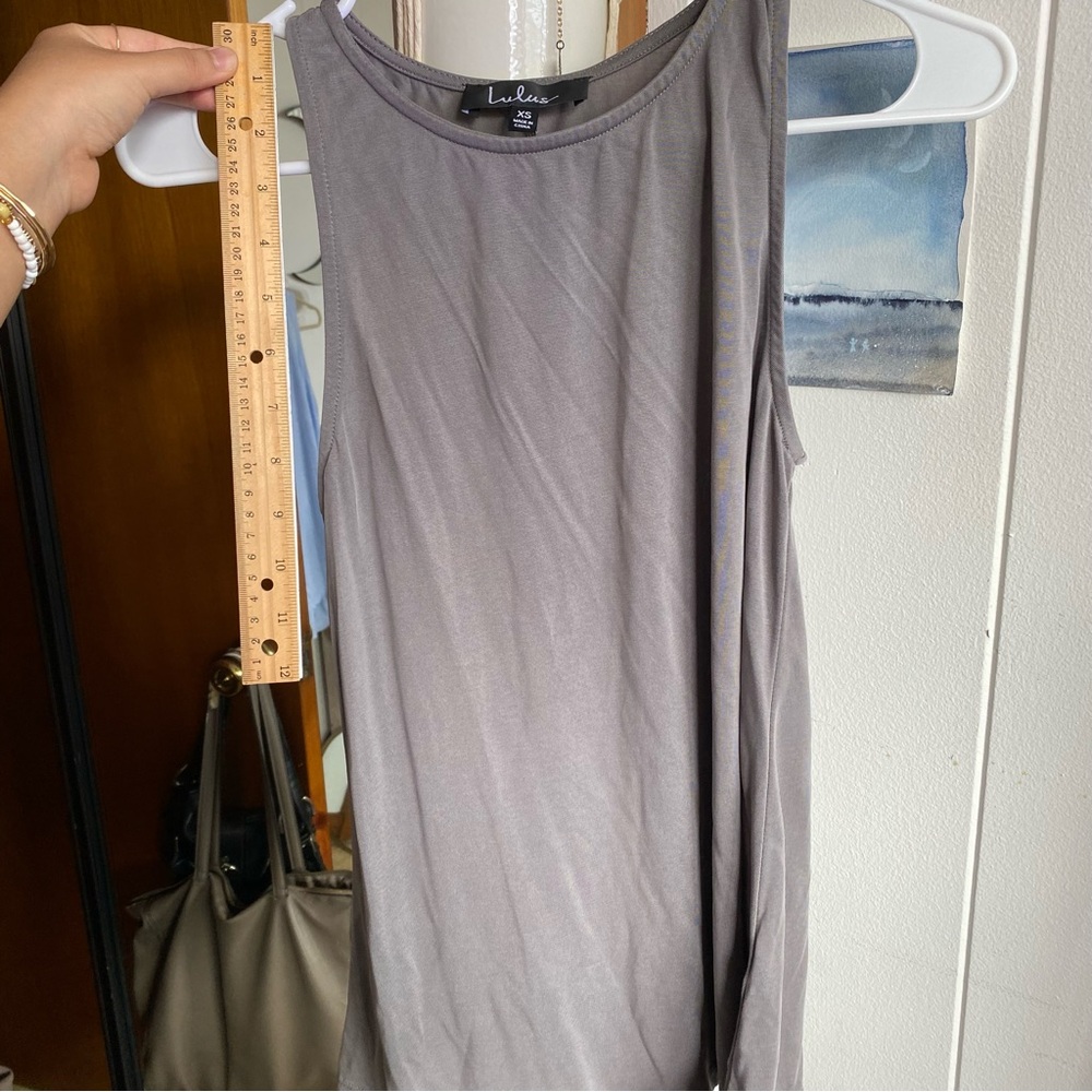 Lulus Gray Tank Top - Picture 6 of 6